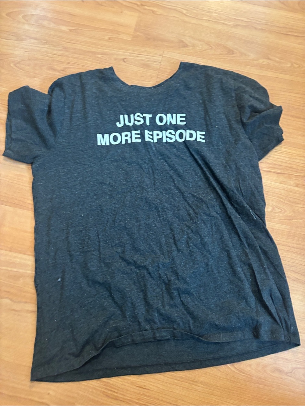 Just One More Episode Men's Tee - Black